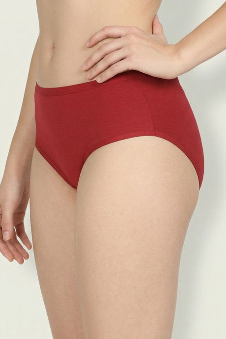 Zivame Medium Rise Full Coverage Hipster Panty (Pack of 3) - Multicolor  — image 7
